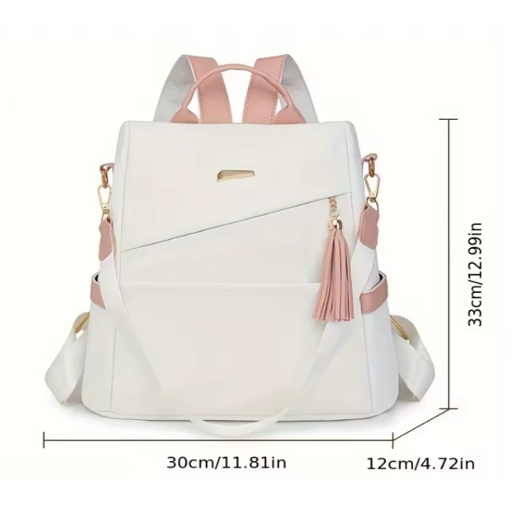 Oxford Cloth Women’s Anti-Theft Backpack