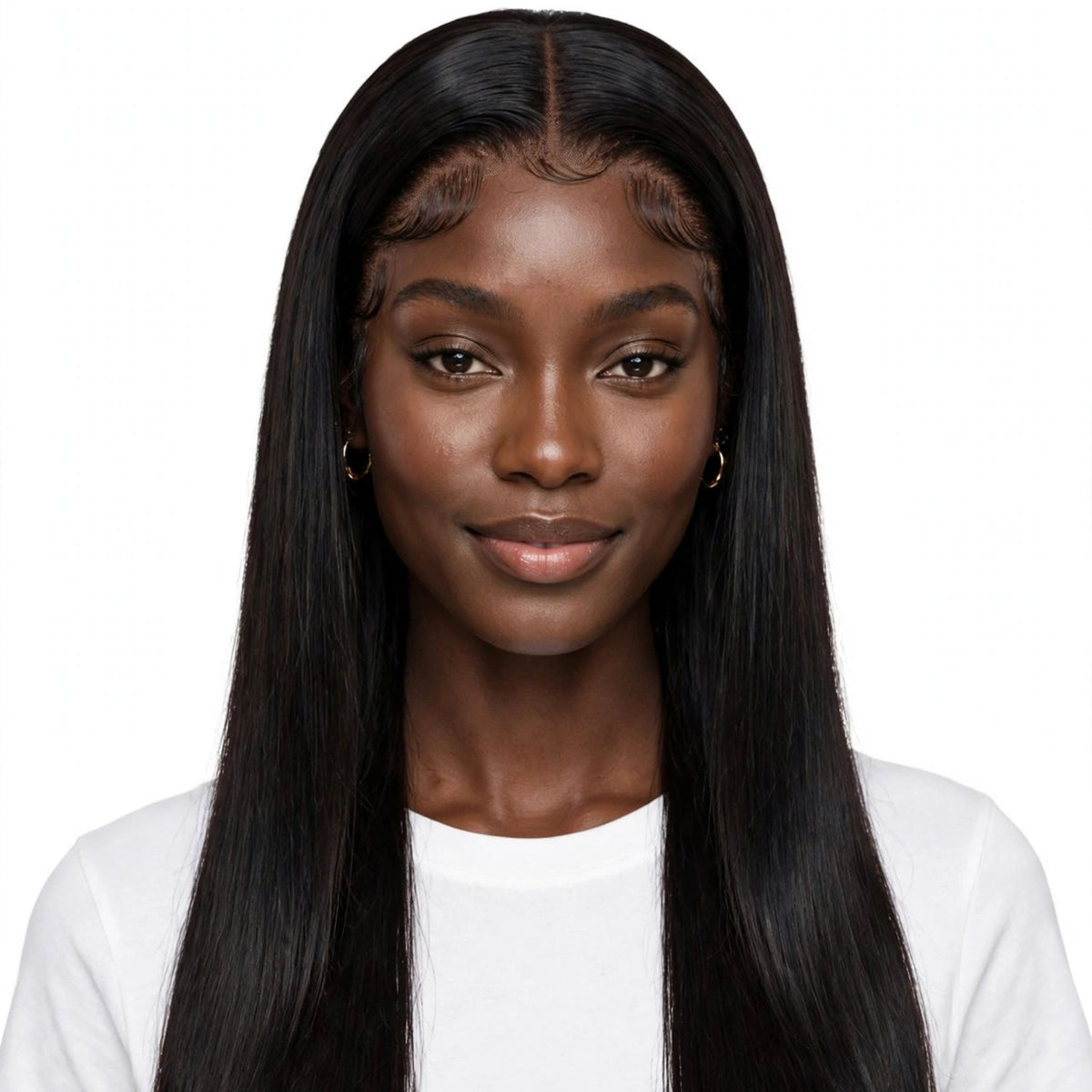 LOCHWISE Glueless 13x6 HD Lace Front Wig Human Hair – 2-in-1 Body Wave to Bone Straight 42" | Brazilian Virgin Hair, Pre-Plucked, 220% Density