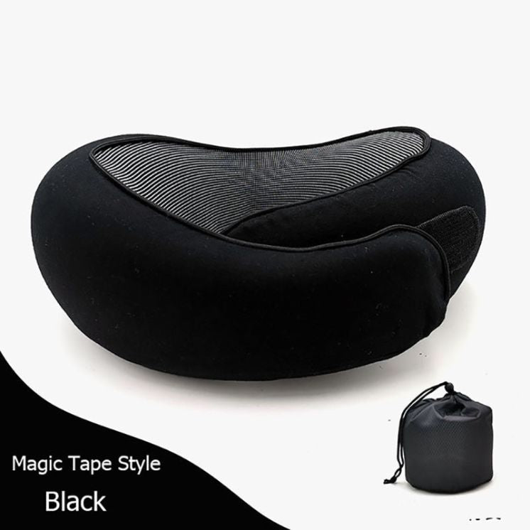 U-Shaped Memory Foam Travel Neck Pillow – Soft, Durable & Perfect for Airplane, Car & office Naps